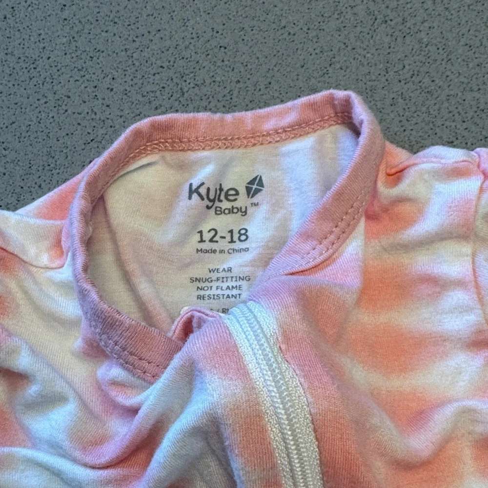 Kyte BABY Coral Tie-Dye Kids Footie
